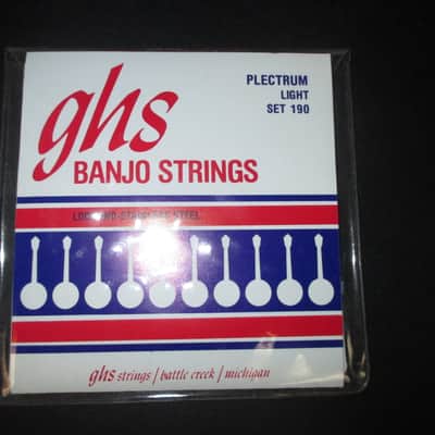 Vega,GHS,Mapes,Gibson,Black Diamond Tenor Banjo Strings/3 New'Old Stock' Sets + 10 Miscellaneous Strings 1950s to 2000s image 1