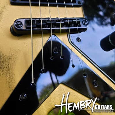 HEMBRY Flying V style pine body image 9