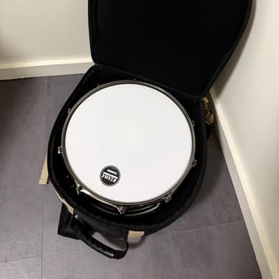 Tama SLP Black Brass 6.5x14 with Powerpad Designer Snare Bag image 1
