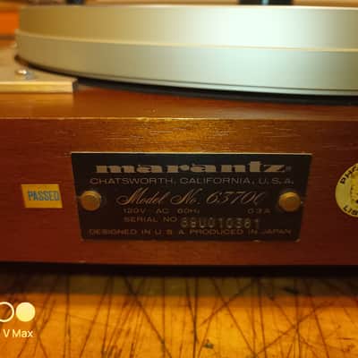 Marantz 6370q quarts 1978 - Silver image 9