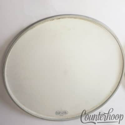 *Ludwig 22" Bass Drum Heads Vintage 60s Cloud Script Logo 2x Set Batter/Resonant image 4