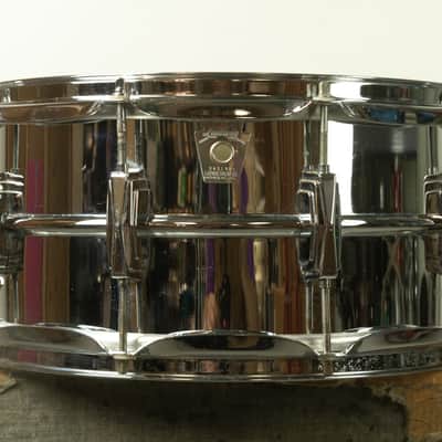 1980s Ludwig 6.5x14 LM402 Supraphonic Snare Drum image 1