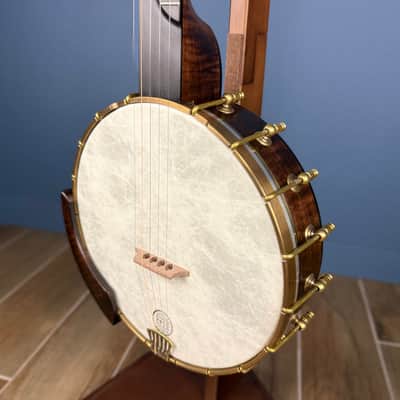 Custom Pisgah 12" Wonder 5 String Banjo with Maple armrest image 6