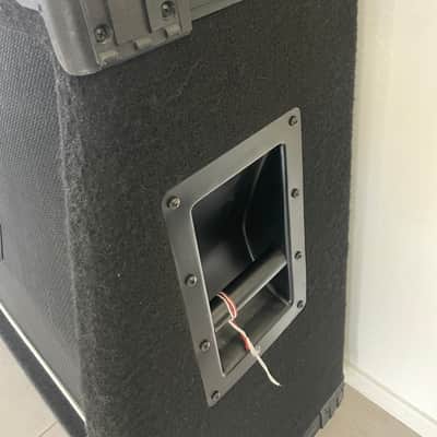 Crate GX-130C 130w head w/matching GS-412SS 200w 4x12 cabinet, 1994 black ozite halfstack, Made in USA *OSDM HOLY GRAIL* image 12