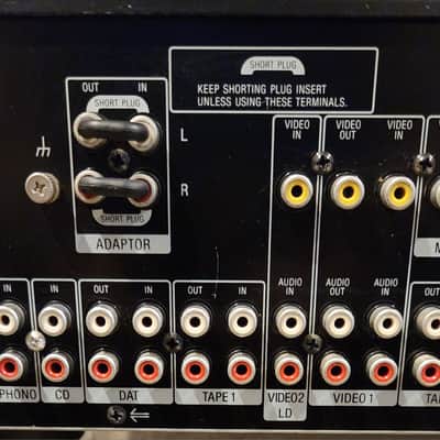 Sony SONY STR-AV770 FM Stereo/FM-AM Receiver 90s  - Black metal image 10