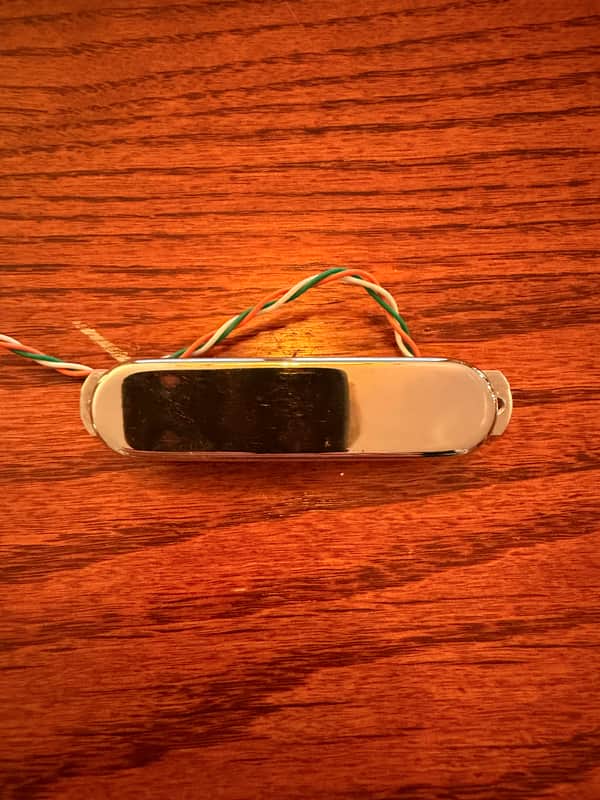 Lace Sensor Blue with chrome Cover Guitar Pickup 2010s - White image 1