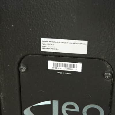 NEXO GEO S1230 2-Way Passive Loudspeaker (PAIR) CG014XA image 11