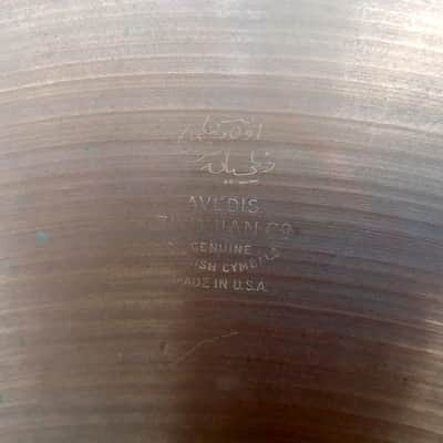ZILDJIAN A 22” Ride, 1970s. (15-C24/8AVAL) image 2