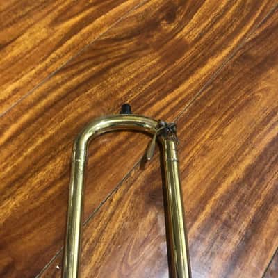 F.E. Olds and Son Professional Level Tenor Trombone 1955-1979 - Brass READ image 9