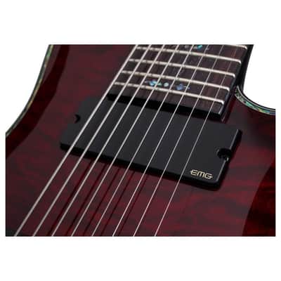 Schecter Hellraiser C-8 2013 - Present - Black Cherry image 4
