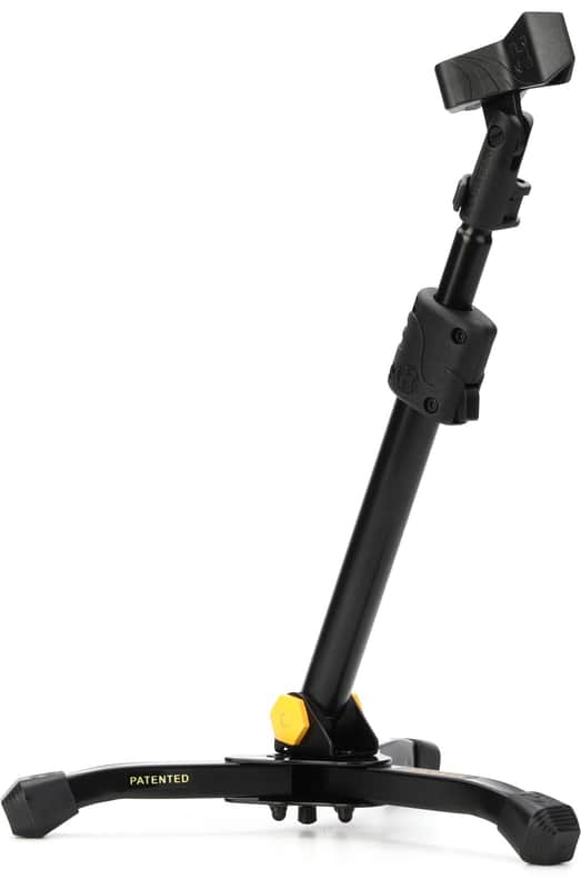 Hercules Stands MS300B Low Profile Straight Microphone Stand with EZ Mic Clip image 1