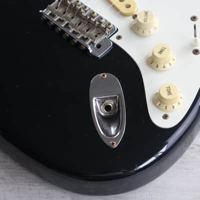 1986 Squier (by Fender Japan) SST-30 Vintage Stratocaster (Black) image 3