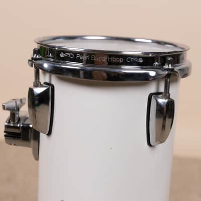 Pearl 6x21 Arctic White Aluminum Rocket Tom image 3