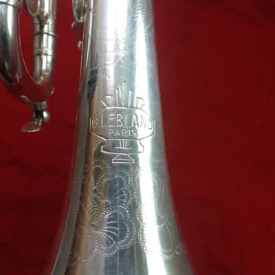 Leblanc 707 Sonic Bb trumpet 1963 - Silver plated image 6