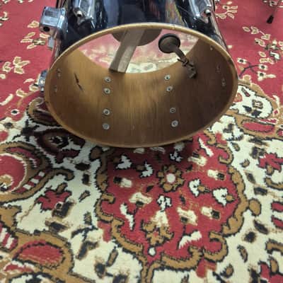 CB Percussion 13" and 14" toms 70s - Black image 3