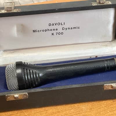 Davoli K700 microphone dynamic vintage image 1