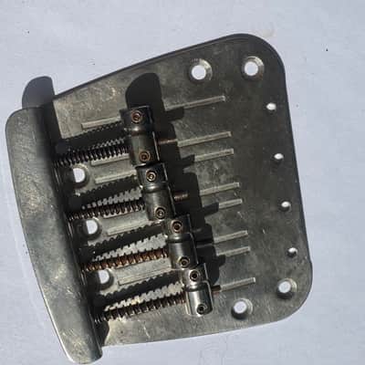 Fender Mustang bass bridge 1960' 70's USA Vintage relic / aged 66-78 RI image 1