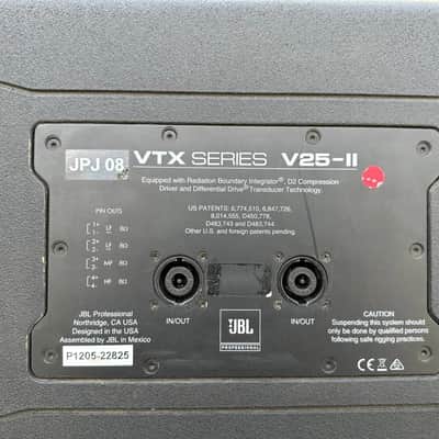 (4) JBL VTX-V25-11 LINE ARRAY W/ TRANSPORT CART AND CROWN AMP RACK (THS) image 18