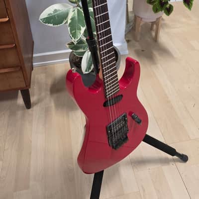 ESP THE JUNIOR Ferrari Red Jackson lawsuit headstock Japanese Super Strat MIJ JAPAN image 8