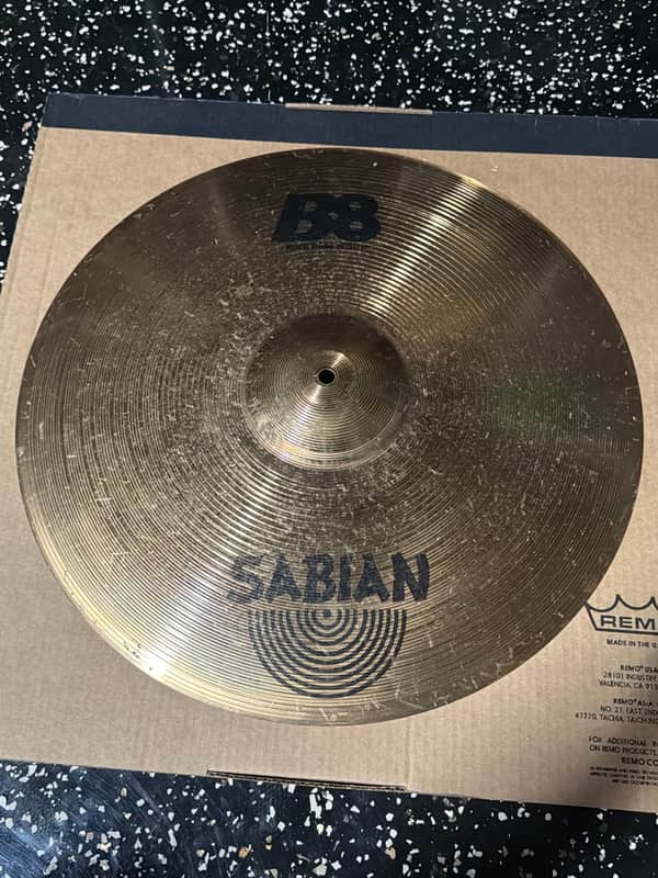 Sabian 20" B8 Rock Ride Cymbal - Rare - Discontinued image 1