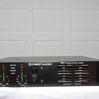 CREST AUDIO 6001 POWER AMPLIFIER 1500W (ONE) | Reverb