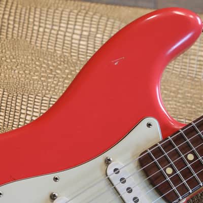 2017 Nash Guitars S-63 w/ Lollar Pickups Electric Guitar Fiesta Red + OHSC image 22