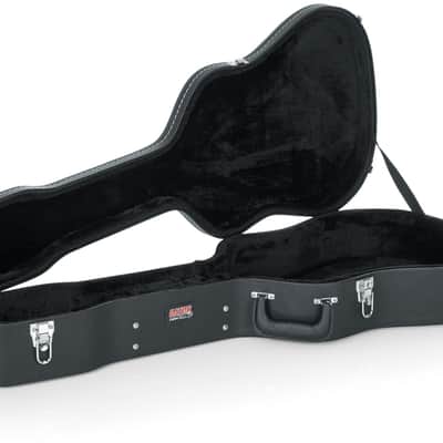 Gator - GW-DREAD - Dreadnaught Guitar Deluxe Wood Case - Black (GW-DREAD) image 9