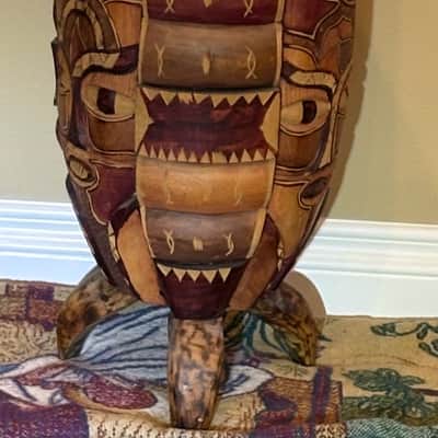 Beautiful Genuine African Handcrafted Drum Percussion Instrument image 3
