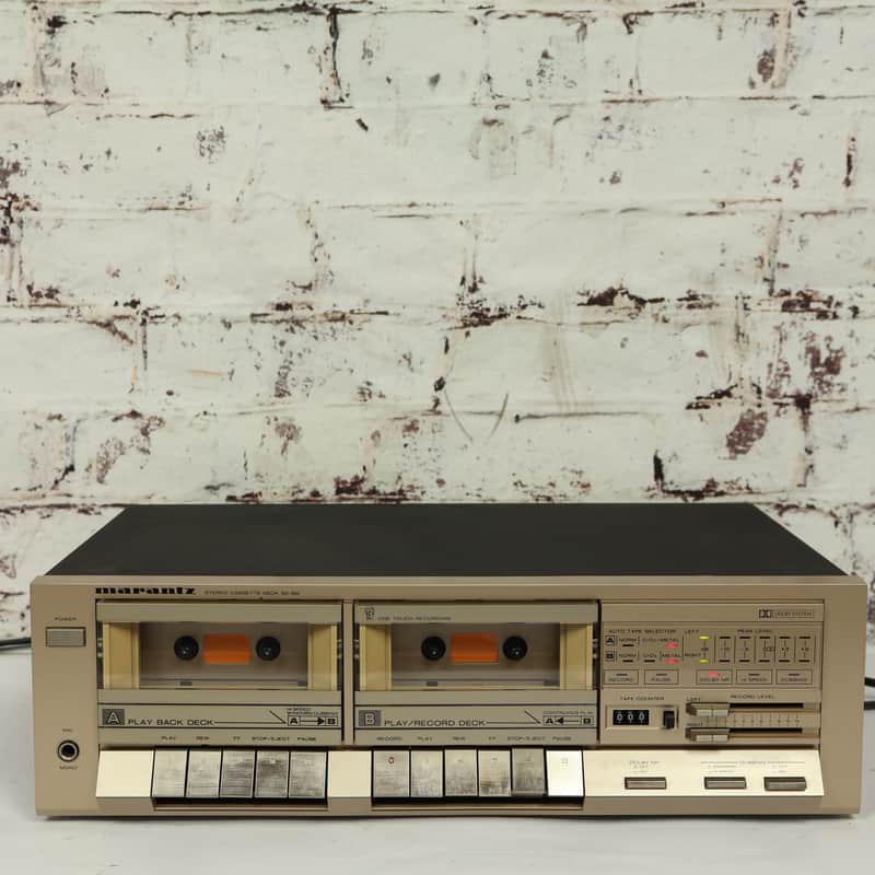 Vintage Marantz SD162 Dual Stereo Cassette Deck W/ Original Manual image 1