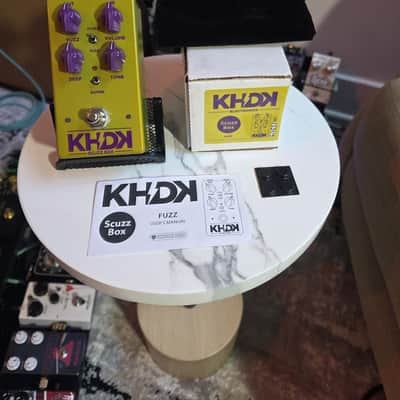 KHDK Electronics Scuzz Box Fuzz 2010s - NEW OPEN BOX...GATED VELCRO MAYHEM FROM HELL...KA BOOM!!! image 1