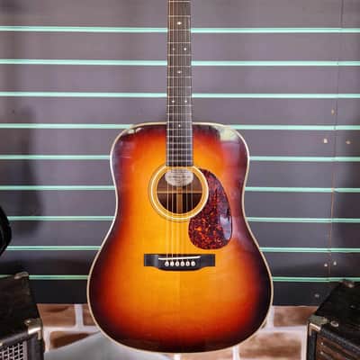 Blazer & Henkes Phoenix Deja Vu 1999 Sunburst Acoustic Guitar image 2