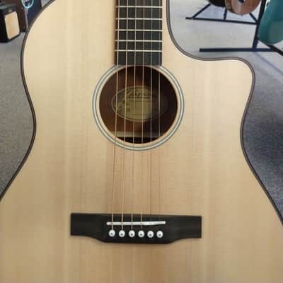 Mint Demo Larrivee Simple 6 LV Acoustic Guitar w/ Rosewood Binding - Natural with Hardshell Case image 5