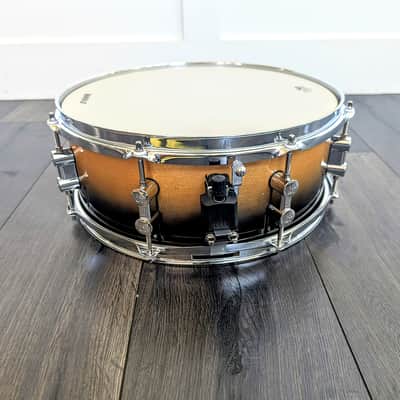 Near MINT Sonor Force 2007 Birch Shell Snare Drum 14" x 5.5" Natural Lacquer Fade Black Engineered in Germany image 3