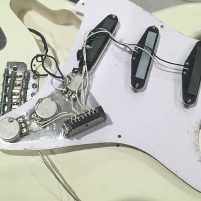 LEFTY! Vintage Fender ‘57 Reissue Strat ST-57LEX2 Custom Color Olympic White Blonde NOS Relic Stratocaster 7.1 lb HSC image 23