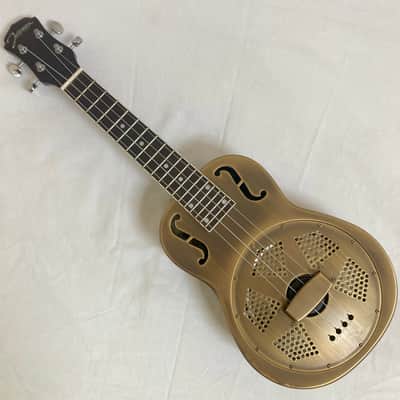 Resonator ukulele Johnson JR 980 AB 2025 - Bronze satin image 10