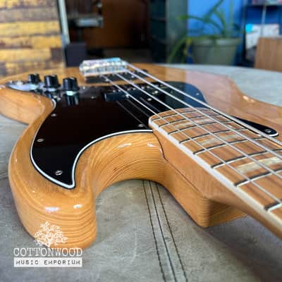 Fender Crafted in Japan (CIJ) 1975 Reissue Jazz Bass (JB75) – Natural Ash with Maple Neck (2004-2005) image 19