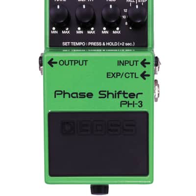 Boss PH-3 Phase Shifter (Dark Gray Label) Green image 1