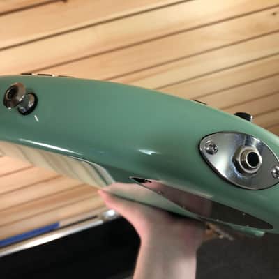 Alien Audio Constellation Bass, Surf Green, with Road Case image 11