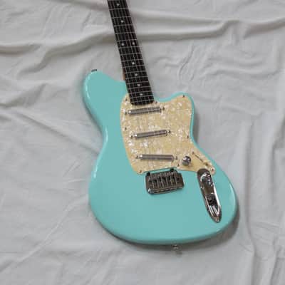 1994 Ibanez Talman TC630 Made in Japan Rare Electric Guitar - Pale Blue Finish (Daphne Blue) + Case image 2