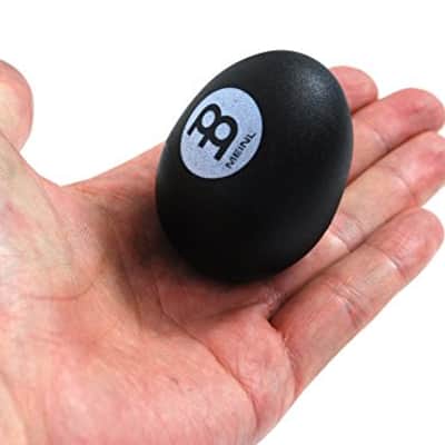 Meinl Plastic Egg Shakers Black (Pair) ES2-BK image 5