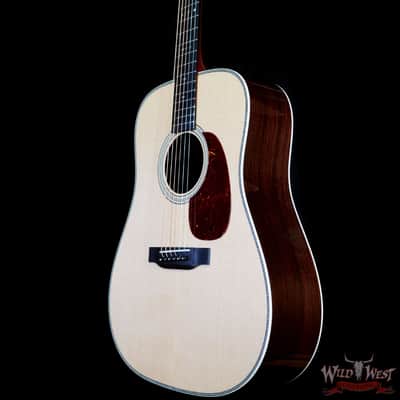 Collings D Serise Dreadnought D2H Sitka Spruce Top East Indian Rosewood Back & Sides 45 Style Snowflake Inlays Natural image 2