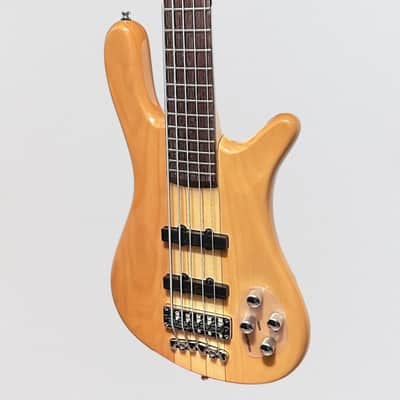 Warwick RockBass Streamer NT 5 String Electric Bass Guitar - Natural image 3