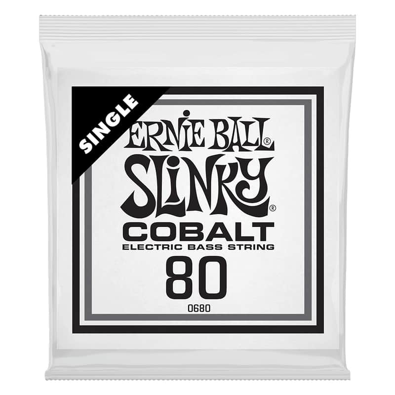 Ernie Ball .080 Cobalt Wound Electric Bass String Single image 1