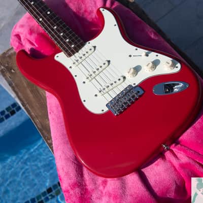 2017 Fender Japan Traditional 60'S Stratocaster - Torino Red Finish - Made in Japan - Pro Set Up! w Perfect Frets/Action/Intonation image 10