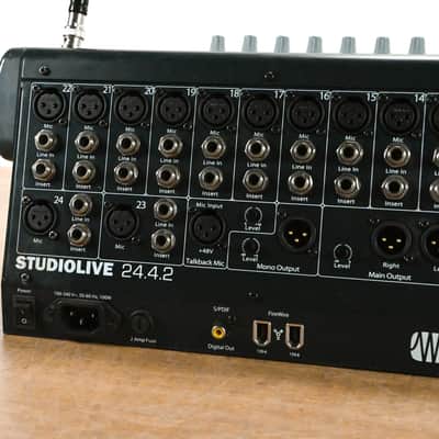PreSonus StudioLive 24.4.2 24-Channel Digital Audio Mixer CG013X4 image 11