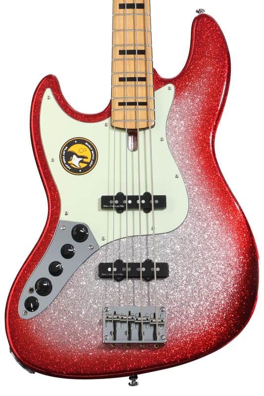 Sire Marcus Miller V7 2nd Generation Alder 4-string Left-handed Electric Bass Guitar - Redburst Sparkle image 1