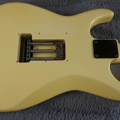 Fernandes HSS Electric Guitar - Vintage White - Japan w/ Hard Case image 17