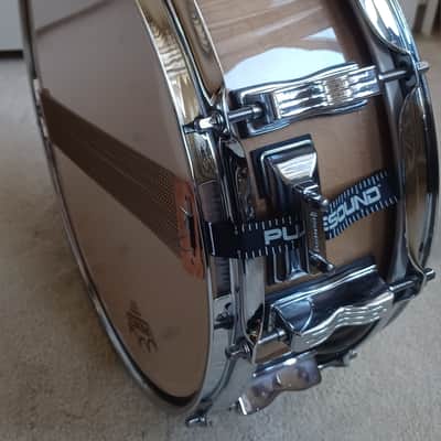 Ludwig LS401 Classic Maple 5x14" 10-Lug Snare Drum 1998 - Present - Natural Maple Lacquer image 15