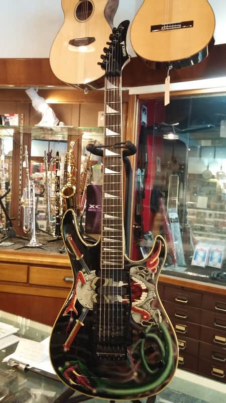 Samick Viper KR 564 1980? Black | Reverb