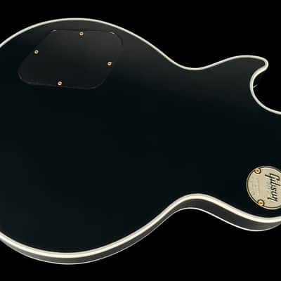 2025 Gibson Les Paul Custom Chambered Custom Shop Murphy Lab Ultra Light Aged ~ Ebony image 3